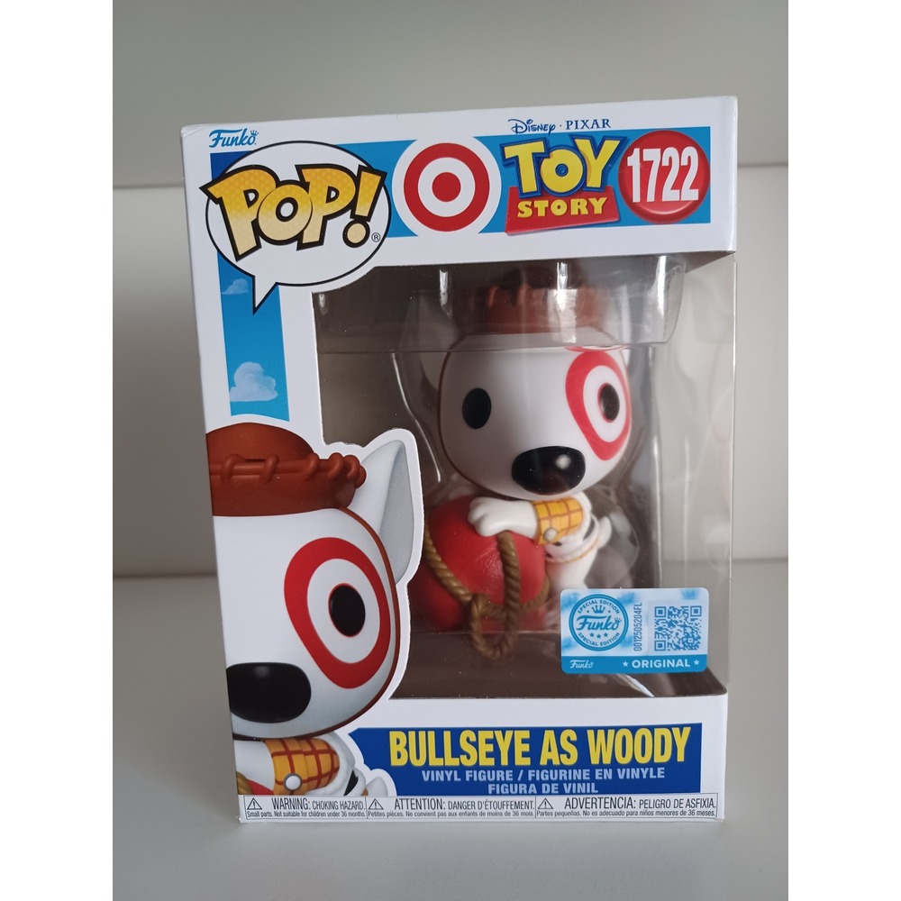Bullseye As Woody 1722 Toy Story Target Vinyl Figure Funko Pop Collectible Toy
